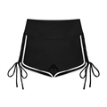 Women’s Color Block High Waisted Yoga Shorts